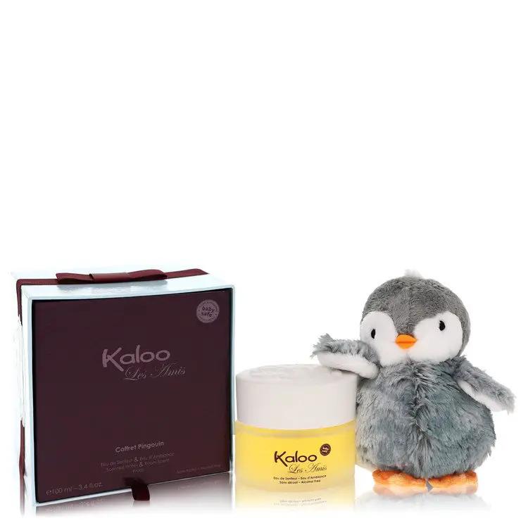 Kaloo Les Amis Alcohol Free Eau Dambiance Spray + Free Penguin Soft Toy by Kaloo 100 ml by Brands HD