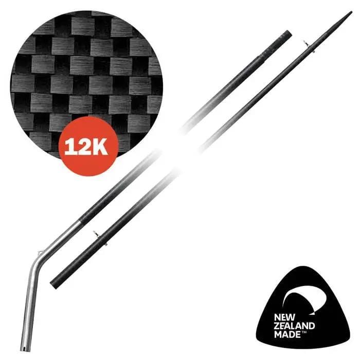 Kilwell Kilwell NZ Outriggers 4.6m Stiff ST12K BB 2pc (pr) Kilwell NZ Outriggers 4.6m Stiff ST12K BB 2pc (pr)