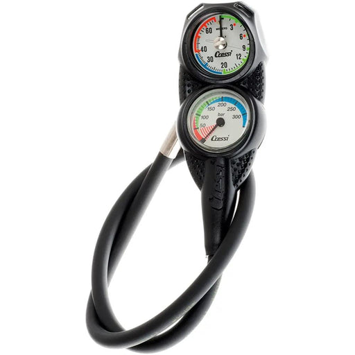 Cressi Mini Console 2 Depth/Pressure Gauge Bar by NZ Diver