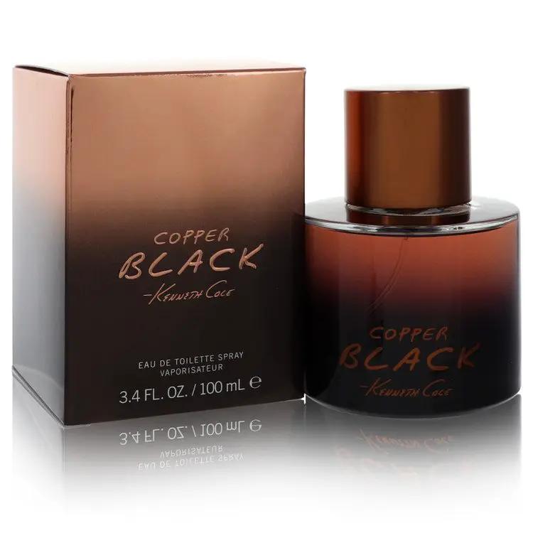 Kenneth Cole Copper Black Eau De Toilette Spray by Kenneth Cole 100 ml by Brands HD
