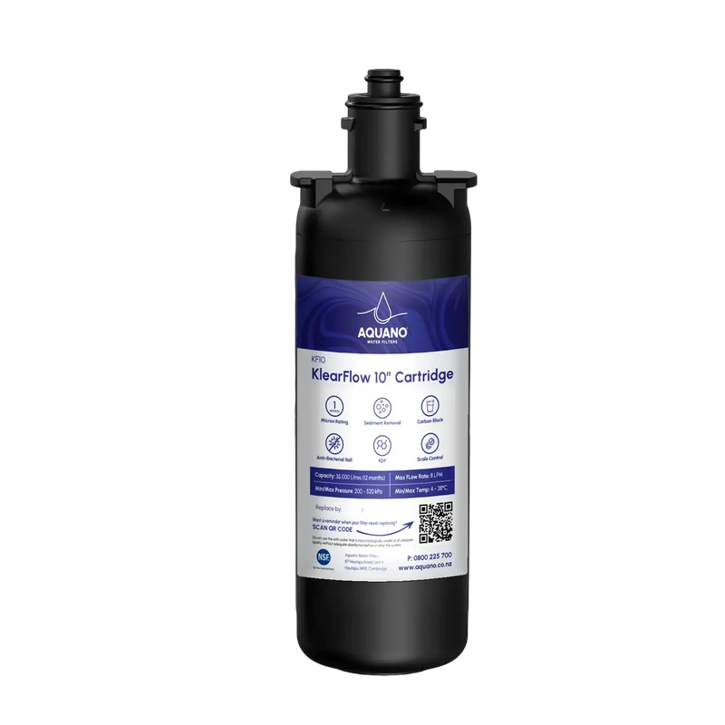 Klearflow KF10 Compact Replacement Filter Cartridge 1 Micron - Fits Puretec Z Series NZ by Filtration Station NZ