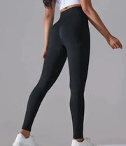Knitted High Waist Yoga Pants - Soft Stretch Activewear | Women's Athletic Wear by Mead's Supply & Equipment Outfitters limited