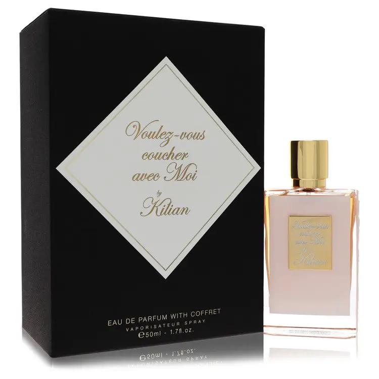 Brands HD Eau De Parfum Spray with Coffret Kilian Voulez-vous Coucher Avec Moi Eau De Parfum Spray with Coffret by Kilian 50 ml Kilian Voulez-vous Coucher Avec Moi Eau De Parfum Spray with Coffret by Kilian 50 ml
