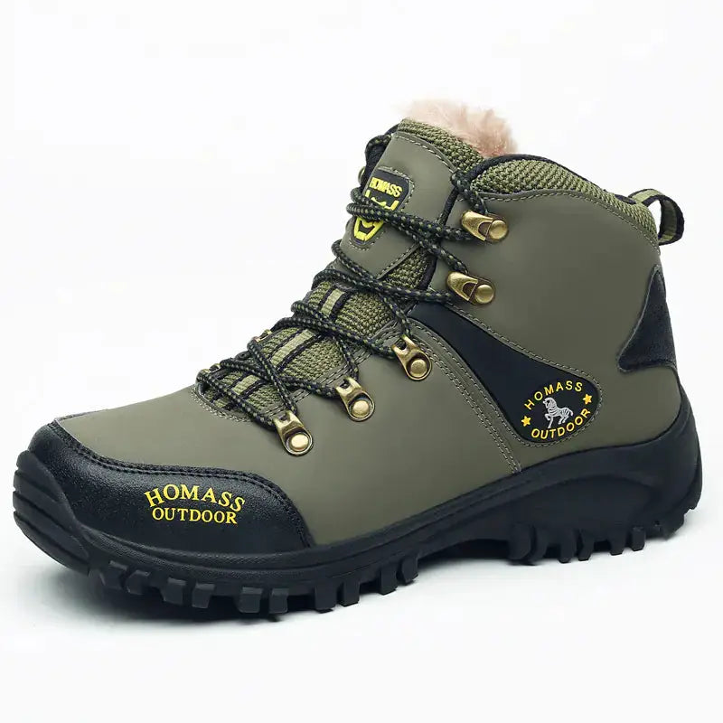 Men's High-Top Outdoor Hiking Shoes - Waterproof Trail Boots | All-Terrain Footwear by Mead's Supply & Equipment Outfitters limited