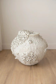 Inkah Limited Barnacle Pot Vase Ocean Inspired Ceramic Home Decor Barnacle Pot Vase Ocean Inspired Ceramic Home Decor