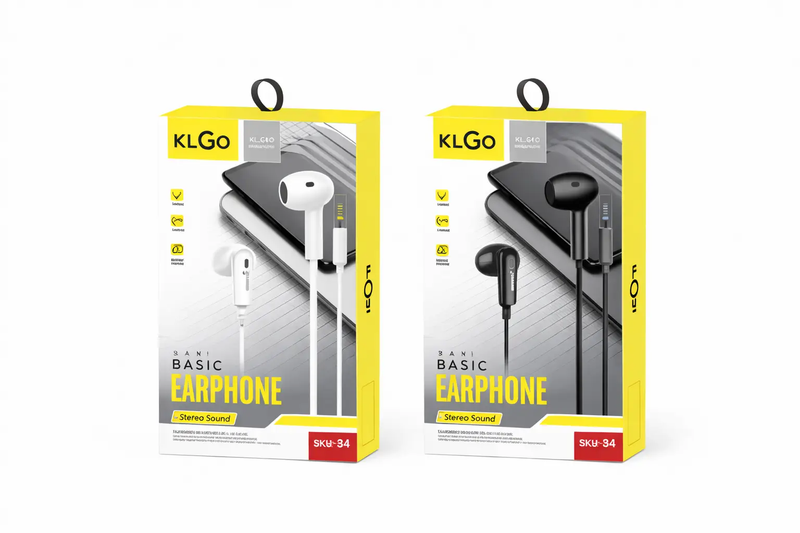 Frankly Cotton KLGO Wired In-Ear Earphones by Nest & Stem Homewares