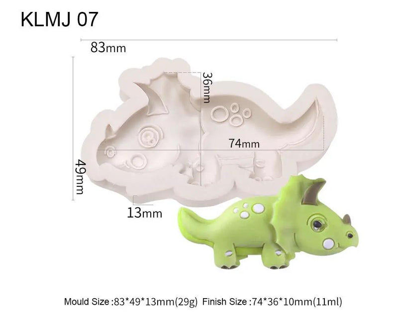 Dragon / Dinosaur Moulds - Easter by Resin Art NZ
