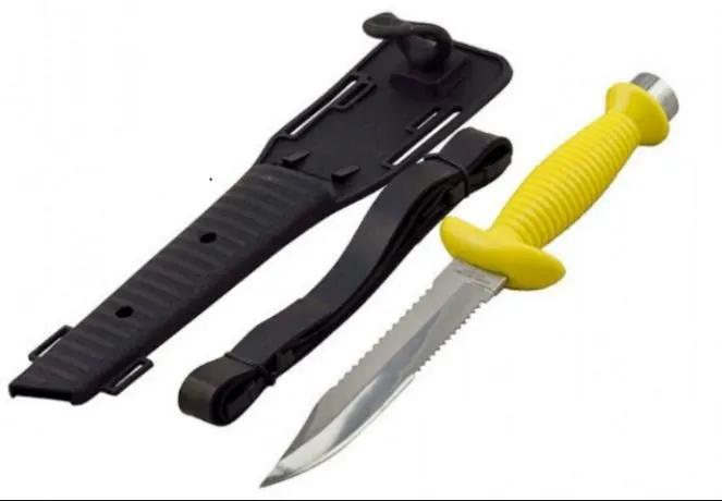 Scuba Knife – Yellow by NZ Diver