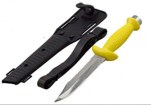 Scuba Knife – Yellow by NZ Diver