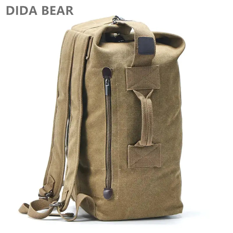 Waterproof Canvas Hiking Backpack - High Capacity Travel Pack in 2 Sizes | Outdoor Adventure Rucksack by Mead's Supply & Equipment Outfitters limited