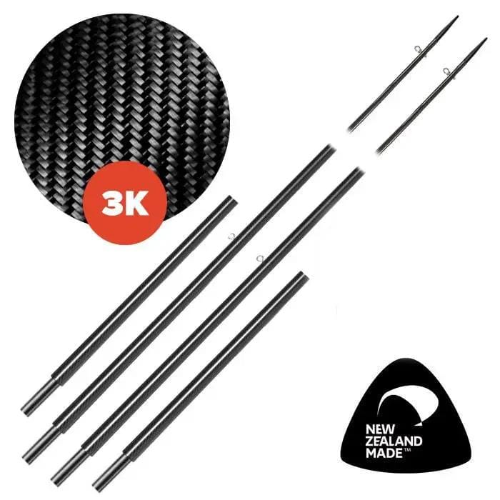 Kilwell Kilwell NZ Outriggers 5.8m Stiff SL 3K Drop-In(pr) Kilwell NZ Outriggers 5.8m Stiff SL 3K Drop-In(pr)