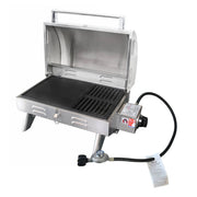Fishing and Leisure Gas Ovens & Hobs Kiwi Sizzler Gas BBQ - Solid Top 316S/S with Flame Guard Kiwi Sizzler Gas BBQ 316 Stainless Fishing and Leisure