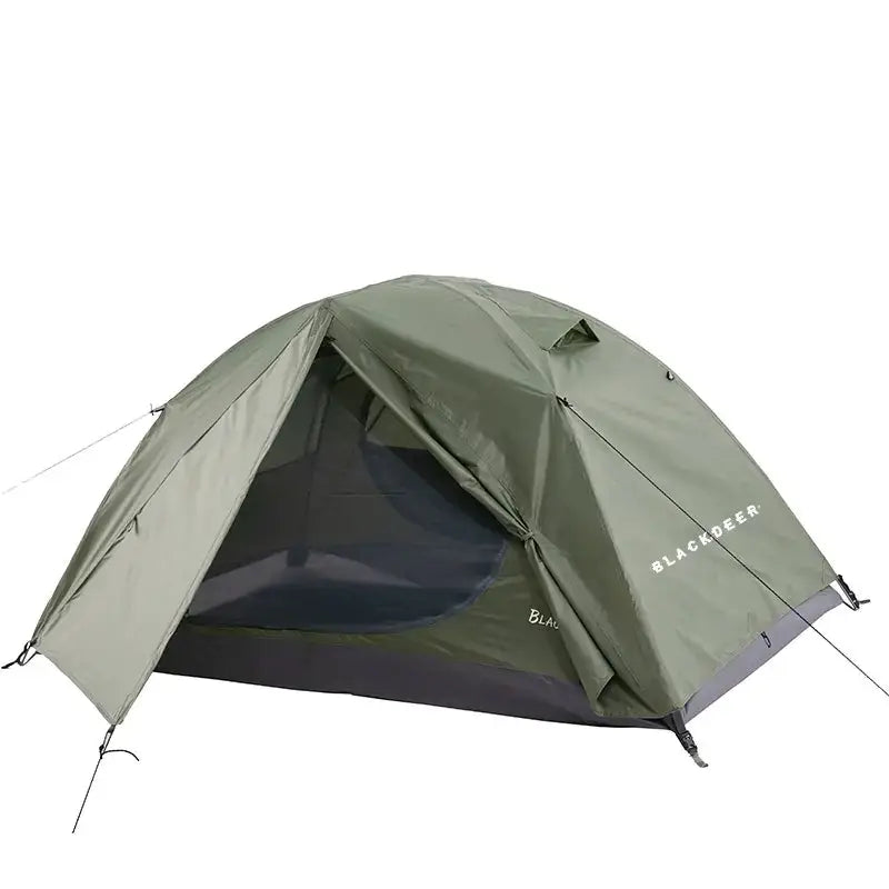 BlackDeer Double Layer Camping Tent - 2-3 Person Waterproof 3/4 Season Shelter with Aluminum Poles by Mead's Supply & Equipment Outfitters limited
