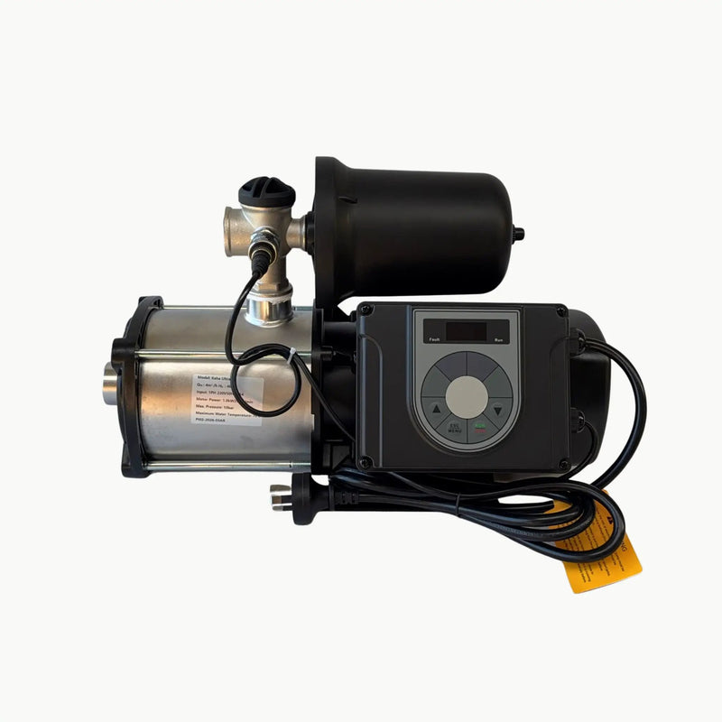 Waimana Kaha Ultra IV Variable Speed Pressure Pump - 1.5hp, Constant Pressure, Tank Supply NZ by Filtration Station NZ