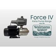 Kaha Force Series Multistage Centrifugal Pump with Pressure Controller - Stainless Steel, High Pressure NZ by Filtration Station NZ