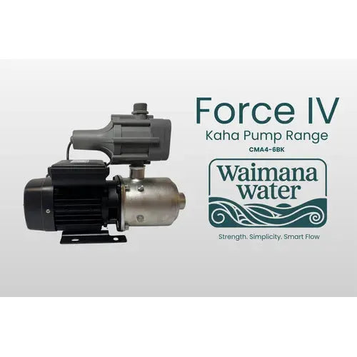 Kaha Force Series Multistage Centrifugal Pump with Pressure Controller - Stainless Steel, High Pressure NZ by Filtration Station NZ