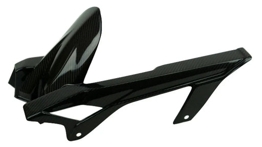 KAWASAKI Ninja 400 (Rear Hugger with Chain Guard) Dry Carbon by CARBONISE