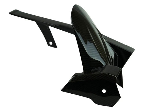 KAWASAKI Ninja 400 (Rear Hugger with Chain Guard) Dry Carbon by CARBONISE