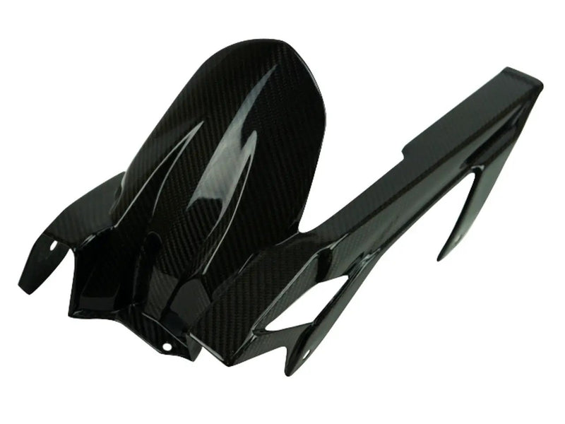 KAWASAKI Ninja 400 (Rear Hugger with Chain Guard) Dry Carbon by CARBONISE