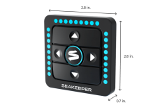 Seakeeper Ride KeyPad SKR01 Rugged Mountable Vessel Attitude Control For On Deck Use By Mariners And Yacht Owners by Seakeeper RIDE