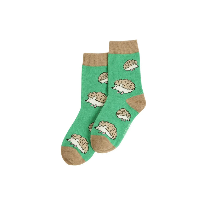 Save the Hedgehogs Bamboo Socks for Kids by Barekind NZ