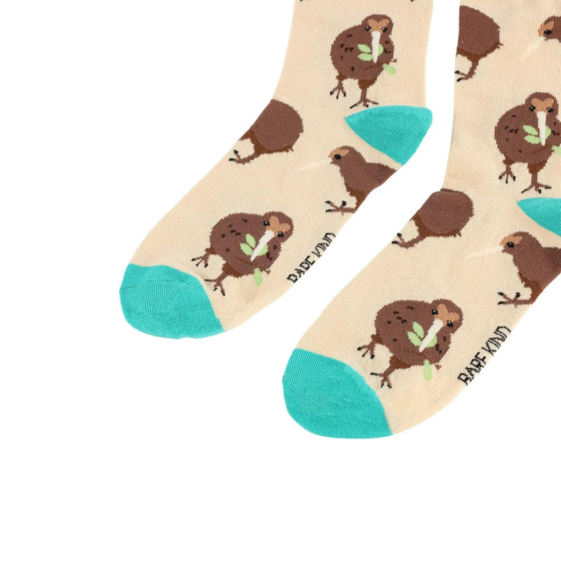 Save the Kiwi Bamboo Socks by Barekind NZ