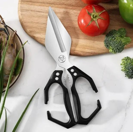 g8buynz Kitchen Shears for Food Heavy Duty Steel Poultry Shears with Ergonomic Handle Kitchen Shears for Food Heavy Duty Steel Poultry Shears with Ergonomic Handle