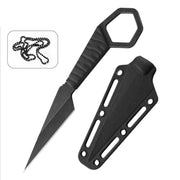 g8buynz Stainless Steel Mini Knife with Chain and Dedicated Sheath Camping Neck Knives Hand Tools Stainless Steel Mini Knife with Chain and Dedicated Sheath Camping Neck Knives Hand Tools