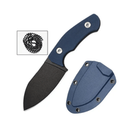 g8buynz EDC Fixed Blade with Sheath and Necklace Stainless Steel for Hiking & Camping EDC Fixed Blade with Sheath and Necklace Stainless Steel for Hiking & Camping