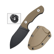 g8buynz EDC Fixed Blade with Sheath and Necklace Stainless Steel for Hiking & Camping EDC Fixed Blade with Sheath and Necklace Stainless Steel for Hiking & Camping