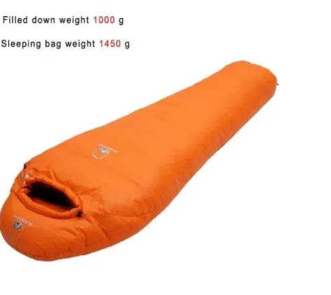 Goose Down Warm Sleeping Bag - Lightweight Insulated Camping Bag | Single by Mead's Supply & Equipment Outfitters limited