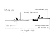 Car Roof Bike Rack, Bike Carrier-Silver by Loveliving