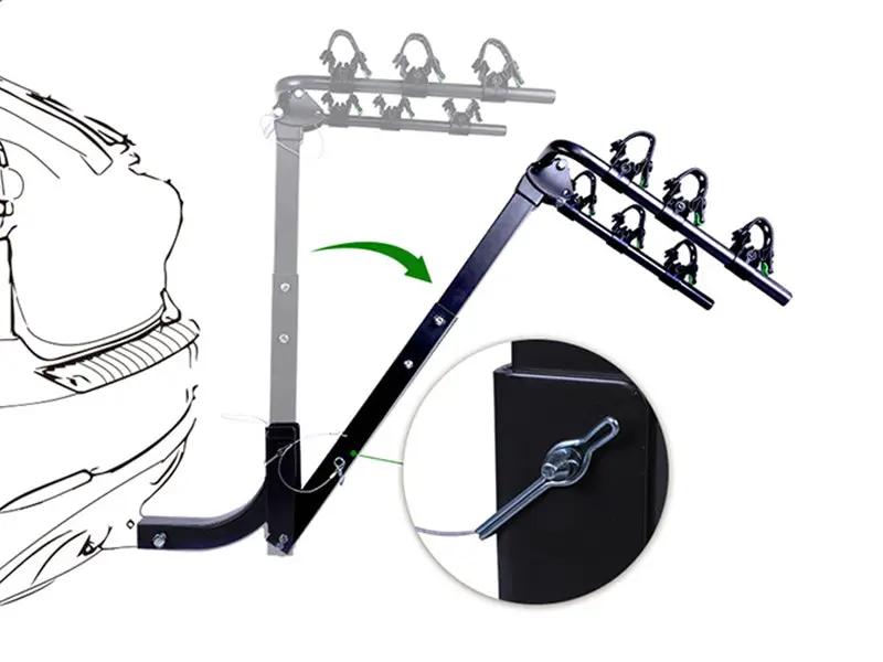 Car Rear Hitch Mount Bike Rack by Loveliving