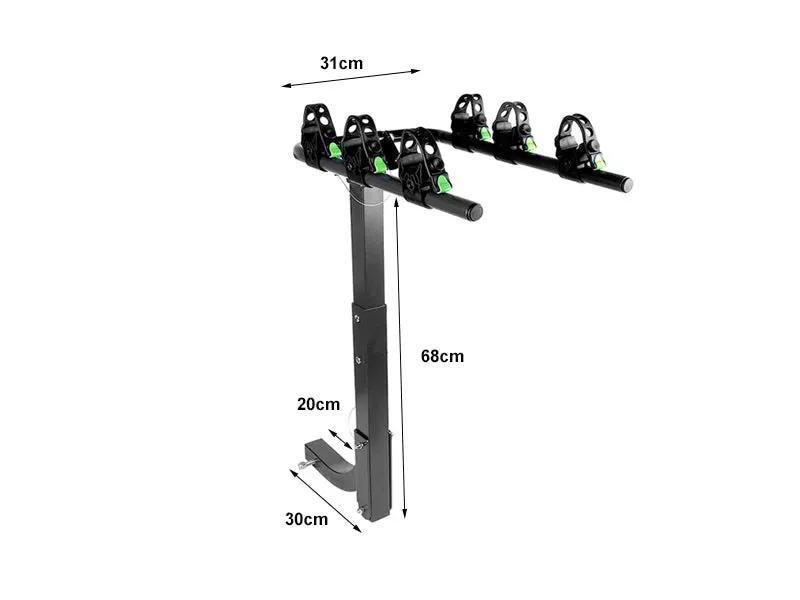 Car Rear Hitch Mount Bike Rack by Loveliving