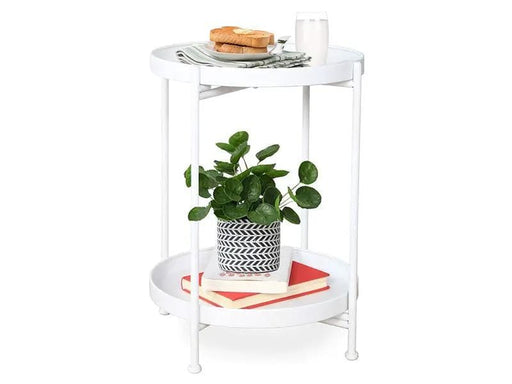 Loveliving Furniture Side Table-White Side Table-White