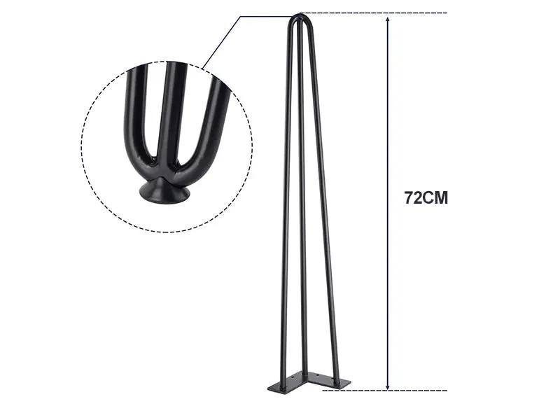 Hairpin Table Leg-72cm by Loveliving