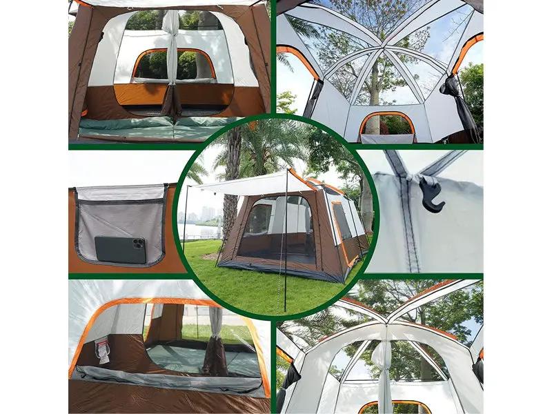6-10 Person Camping tent 430*305cm by Loveliving