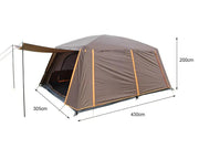 6-10 Person Camping tent 430*305cm by Loveliving