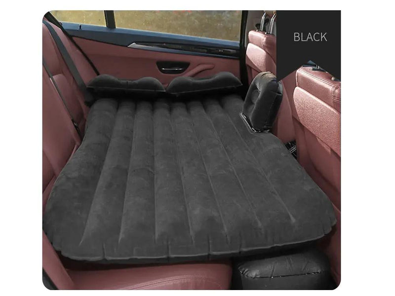 Car Inflatable Mattress Air Bed-Black by Loveliving