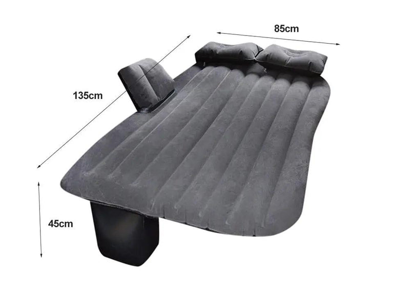 Car Inflatable Mattress Air Bed-Black by Loveliving