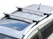 Universal Black Roof Rack Cross Bar - 2 Bars Kit-Silver by Loveliving