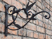 2 Set Cast Iron wall Hanging Plants Hook by Loveliving