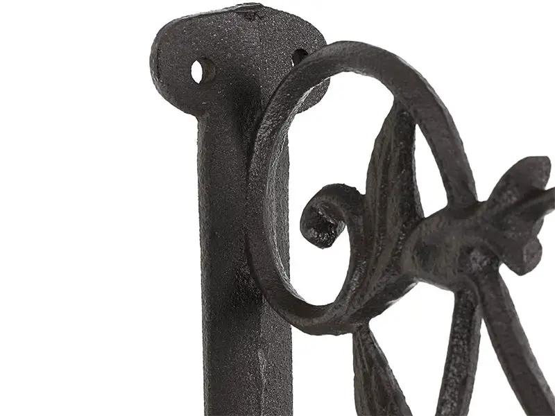 2 Set Cast Iron wall Hanging Plants Hook by Loveliving
