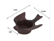 Cast Iron Retro Birds Candle Holder (Set of 2) by Loveliving