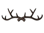Cast Iron Deer Antlers Coat Rack Key Holder by Loveliving