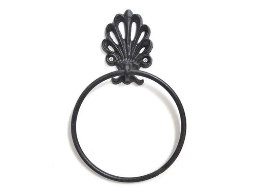Loveliving Furniture Cast Iron Towel Ring Retro Towel Rack Cast Iron Towel Ring Retro Towel Rack