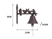 Cast Iron Birds Doorbell by Loveliving