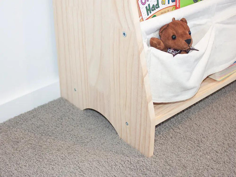 Solid Wood Kids Bookshelf Childrens Bookcase by Loveliving