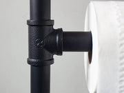 Industrial Free standing toilet paper holder stand by Loveliving