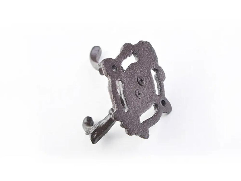 Cast Iron Wall Mounted Coat Hooks (Set of 3) by Loveliving